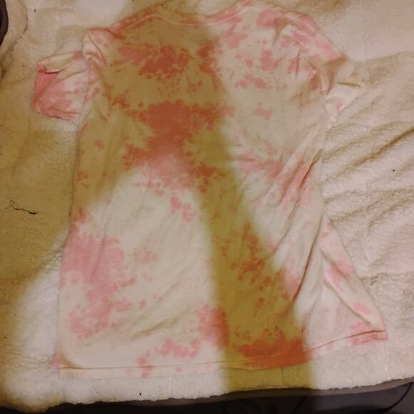 Mens Large Tie Dyed Spongebob Squarepants Party Time Shirt Vintage Nickelodeon - Picture 4 of 4